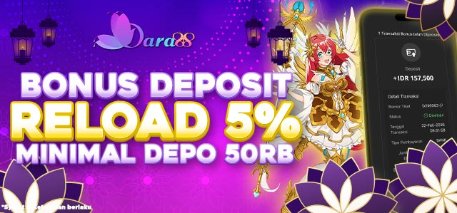 BONUS 5% SPECIAL RELOAD